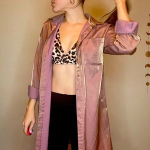 Pretty Little Thing - Pink Lustrous Jacket